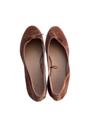 Isolated on white background female shoes