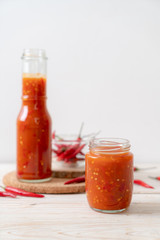 chilli or chilli sauce