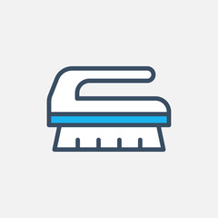 Toilet brush icon