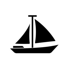 Sailing ship icon vector