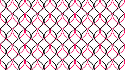 Fototapeta premium Seamless pattern design. Pink black and white color pattern, texture and pattern design.