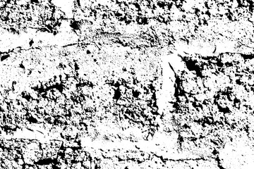 Grunge texture in black and white. Dark dirty background. Pattern of dust, dirt, scratches. Chaotic noise. Monochrome worn surface
