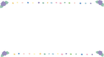 可愛いフレーム6月