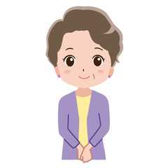 おばあちゃんのイラスト