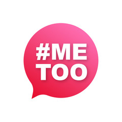Metoo hashtag thursday throwback symbol. Vector stock illustration.
