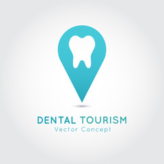 Dental Tourism Vector Template