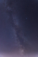 Milky way sky background landscape