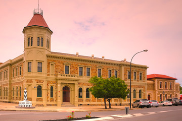 Historic customs house in Port Adelaide (South Australia)