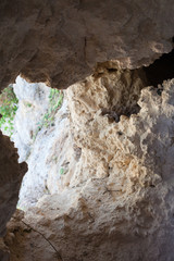 Obraz na płótnie Canvas Pantalica, grotta rupestre