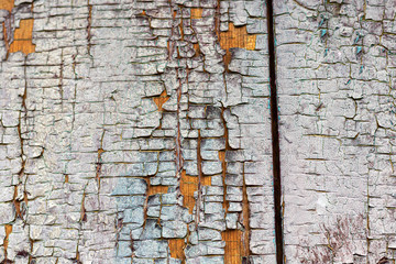 Old rustic wooden surface. Boards for background and construction. Brown texture.