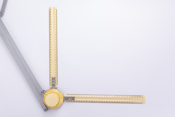 ruler from drafting or drawing table