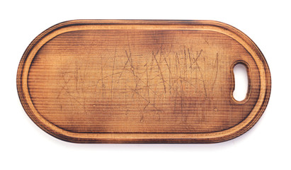cutting board or tray on white background