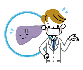 肝臓と医師　病気