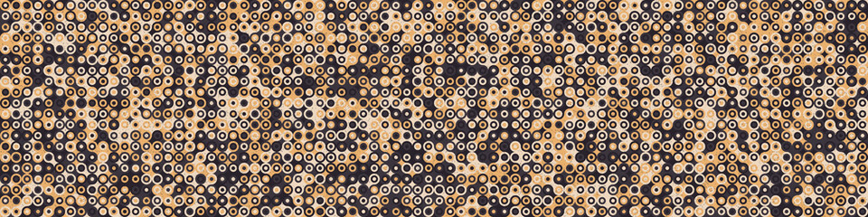 Colour Dots Universe art background design illustration