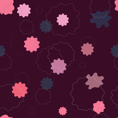 Bright abstract pattern with spots