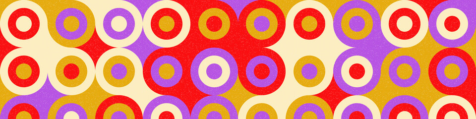 Obraz premium Colour Dots Universe art background design illustration