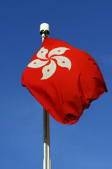 2 Aug 2008 the red color of Hong Kong Flag