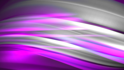 Creative fluid wave lines abstract background. Trendy abstract layout template for business or technology presentation, internet poster or web brochure cover, wallpaper