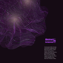 Abstract trendy colors background with blur gradient elements for modern flyer, brochure design. Eps10 vector illustration