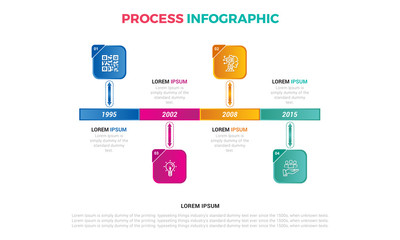 Business infographics template 6 data with circle. Can be used for workflow layout, diagram, number options, web design, presentations