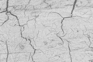 Brown arid texture of the earth with deep cracks as a sign of one of the environmental disasters - global warming