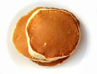 Lush and delicious butter-free pancakes.
