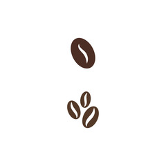 Coffee beans Logo Template vector