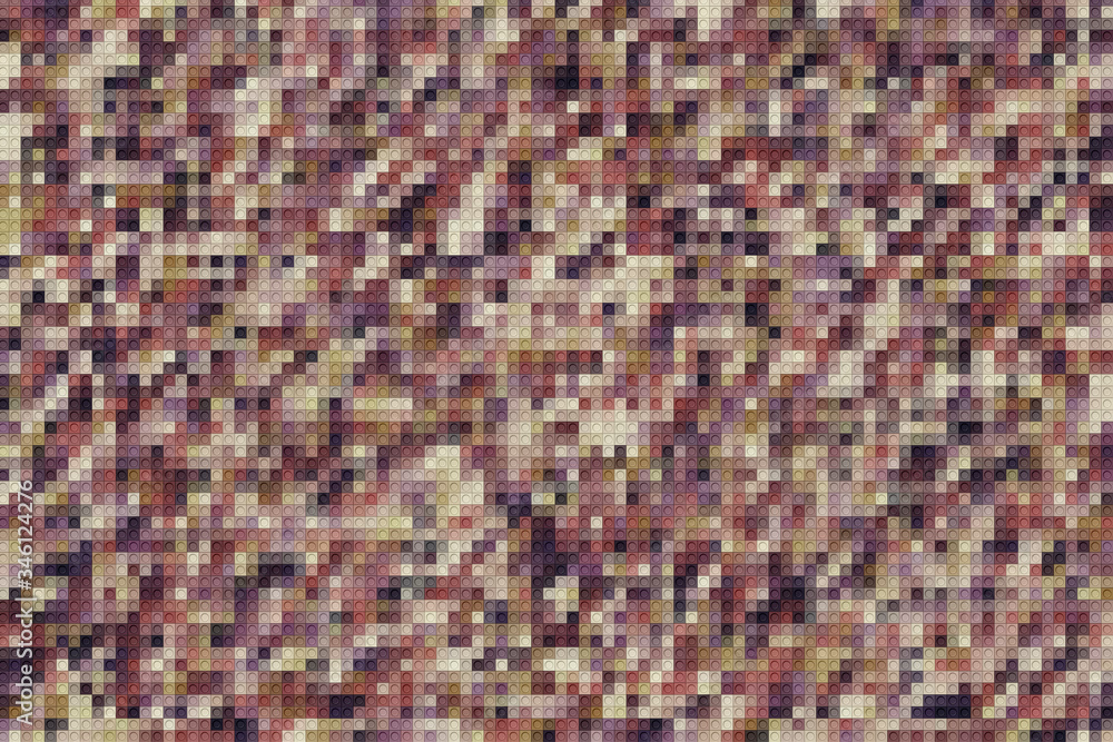 Poster abstract geometric pattern. multicolor figures. texture for print and banner