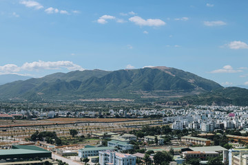 Mountain landscape in Nha Trang, Vietnam.