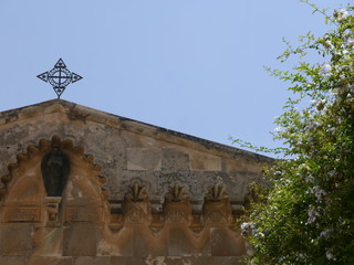 chapel of Condemnation and Flagellation, secon stationd of the cross where Jesus takes it, Via Dolorosa, Jerusalem, Israel