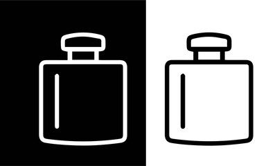  drinks regular line icons vector design 