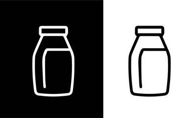  drinks regular line icons vector design 