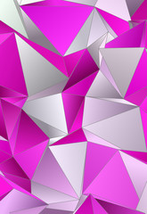 Abstract Low-Poly background. triangulated texture. Design 3d. Polygonal geometrical pattern. Triangular modern style