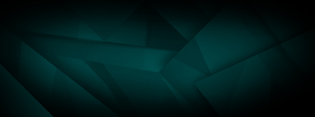 Obraz premium Dark cyan color background for wide banner, brushed texture