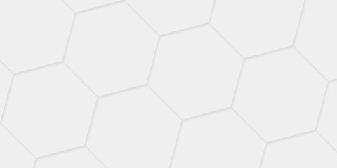 Neutral gray abstract background - geometric hexagon texture