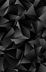 Fototapeta premium Abstract Low-Poly background. triangulated texture. Design 3d. Polygonal geometrical pattern. Triangular modern style