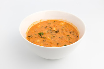 Kimchi pancake dough with background