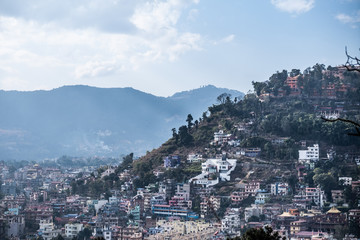 Kathmandu Nepal panorama skyline