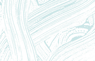 Grunge texture. Distress blue rough trace. Captiva