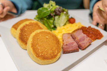 Fluffy pancakes