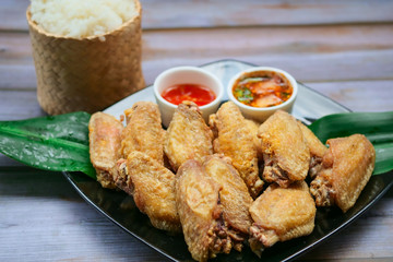 Fried Chicken Wings with Fish Sauce
