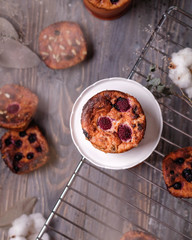 homemade cranberry cake 