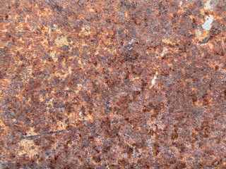Closeup Texture and surface of Rusty wall, abstract​ ​Rusty.
