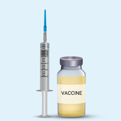 illustration of vaccine