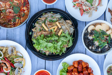 Thai Food Mixed Dishes 