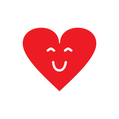 Love Heart Icon Design Template