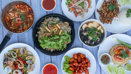 Thai Food Mixed Dishes 