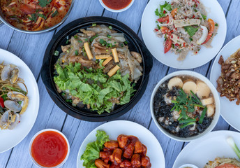 Thai Food Mixed Dishes 
