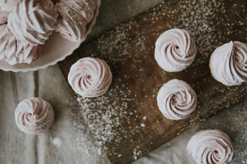 Zephyr sweet pastry dessert marshmello pink food tasty homemade 