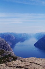 Obraz premium Preikestolen